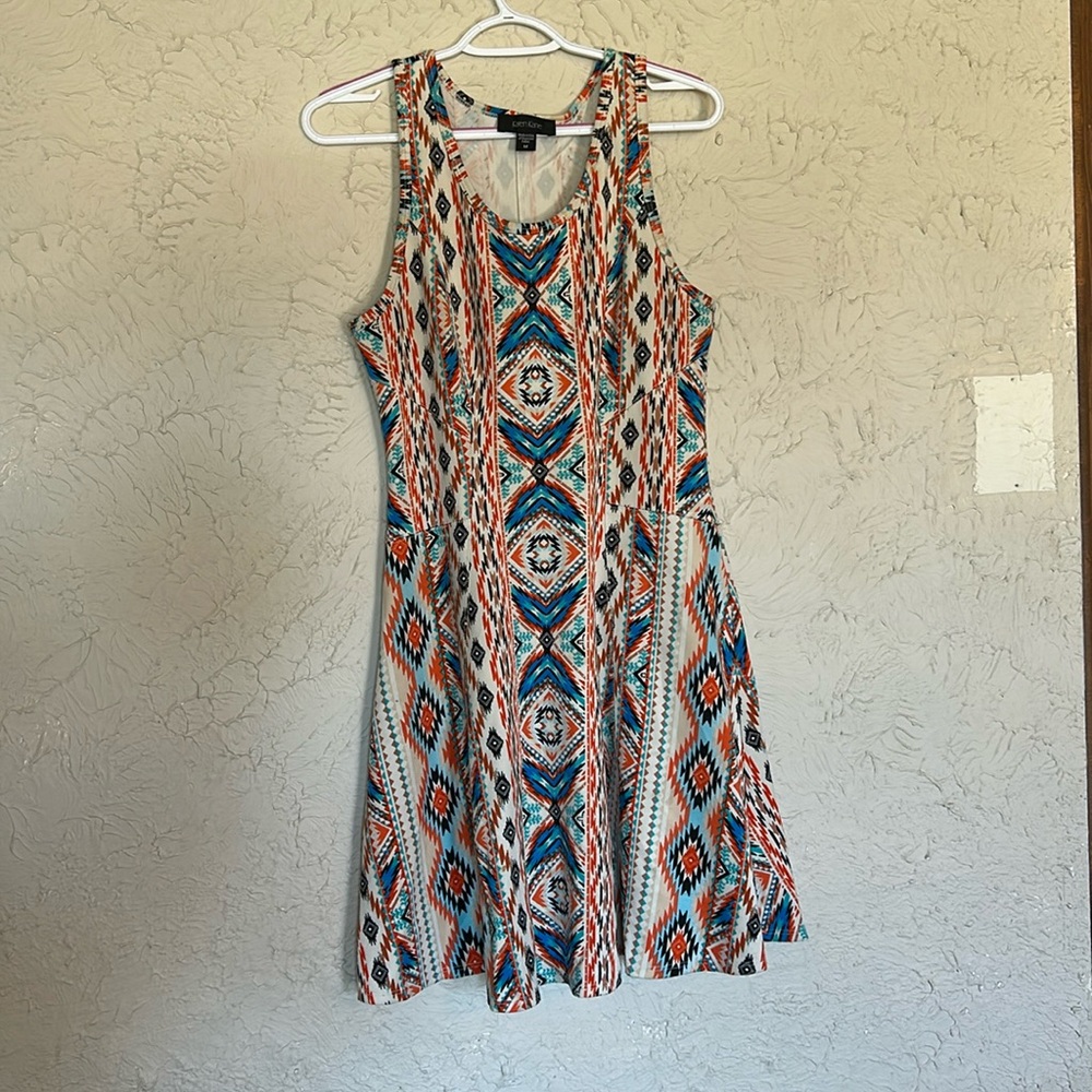 Karen Kane Aztec print dress